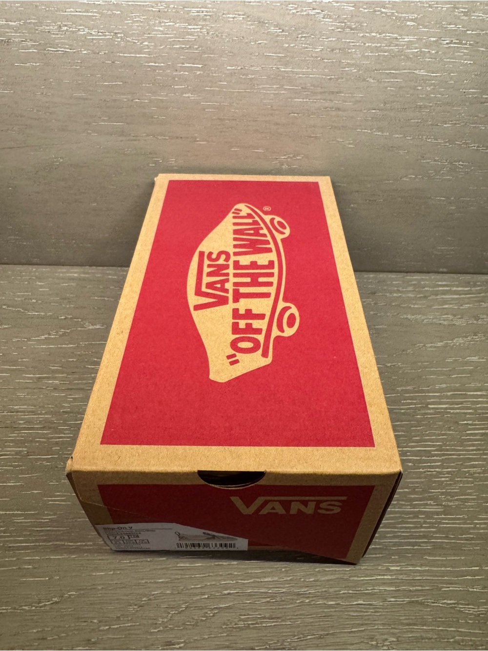 NEW In Box Vans Toddler Classic Slip-On V Checkerboard Shoe - Picture 9 of 12
